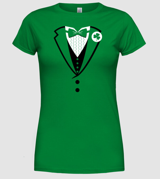 Lep Suit model verde pe tricou