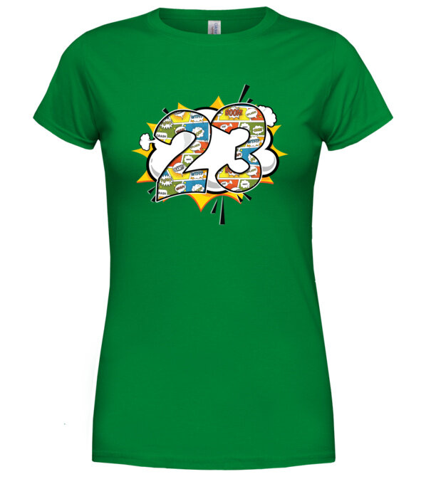  model  pe tricou