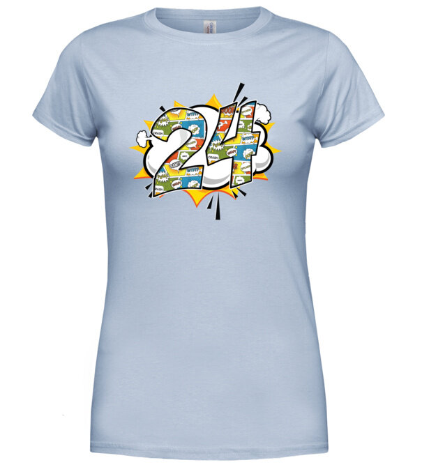  model  pe tricou