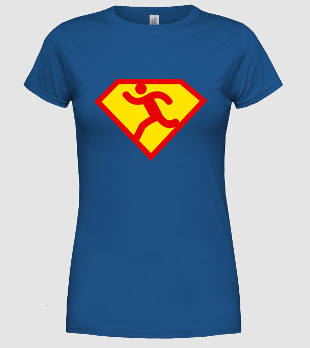 Supersportiv ATLET model albastru regal pe tricou