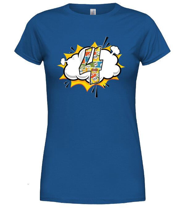  model  pe tricou