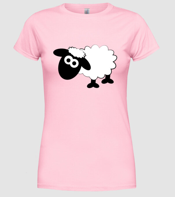 Miel model roz deschis pe tricou