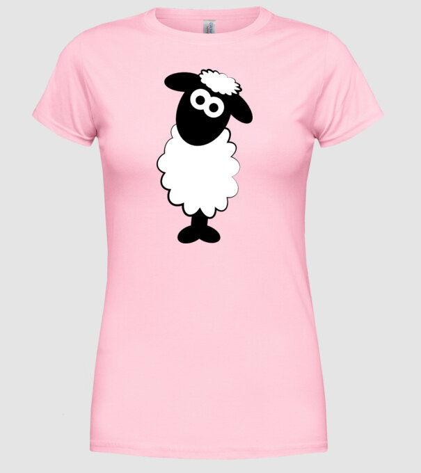 Mieluț model roz deschis pe tricou