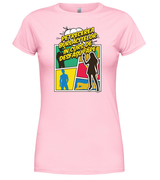  model  pe tricou