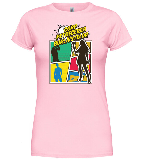  model  pe tricou
