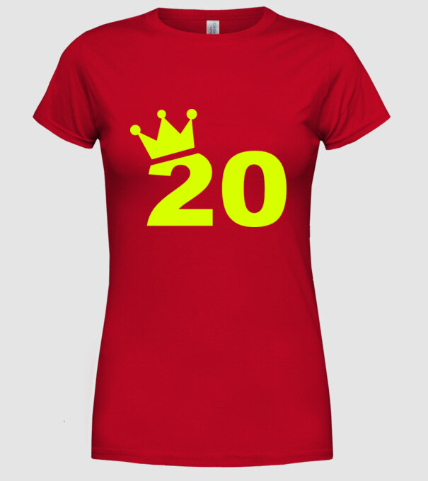Dog Year - 20 model roșu pe tricou