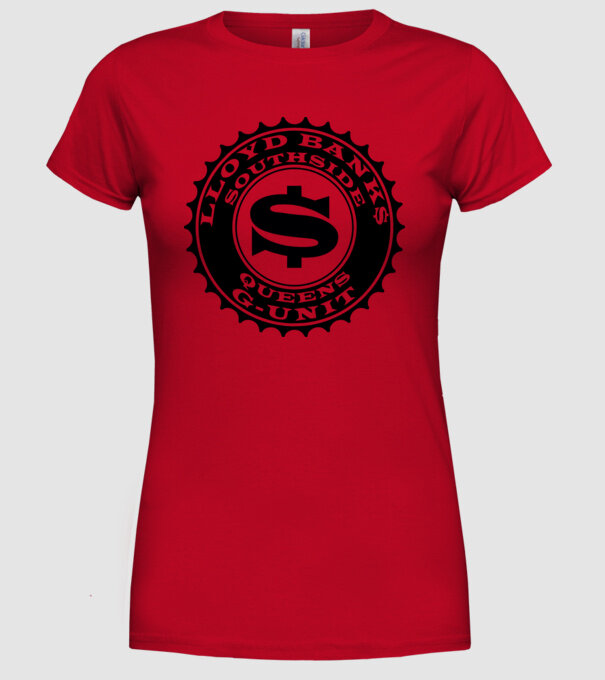lloyd banks south side model roșu pe tricou