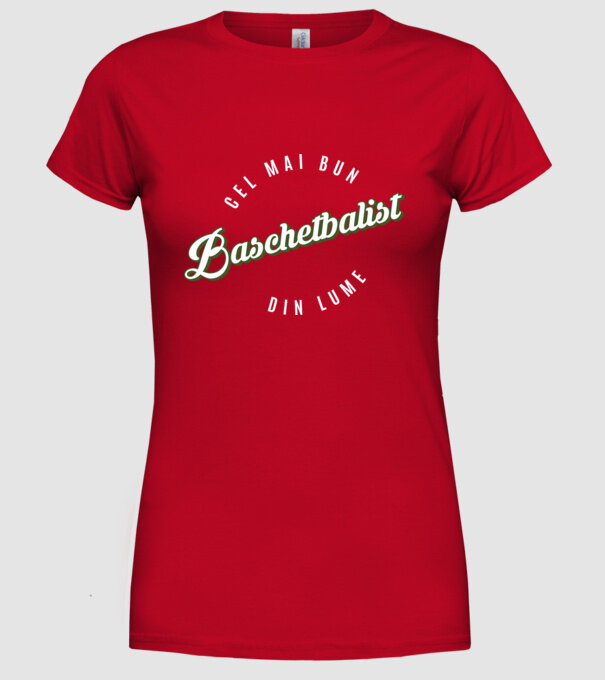 Cel mai bun Baschetbalist din lume model roșu pe tricou