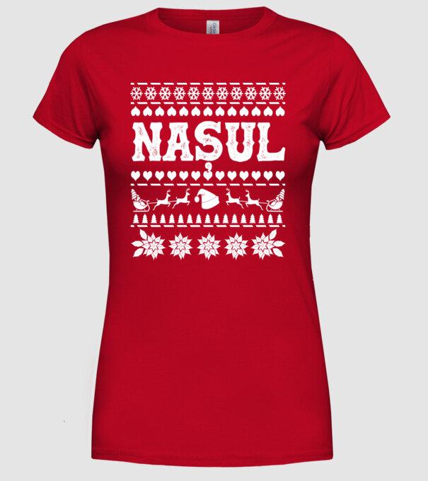 Nașul model roșu pe tricou