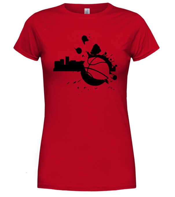  model  pe tricou