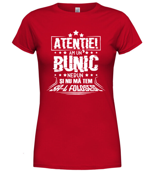  model  pe tricou