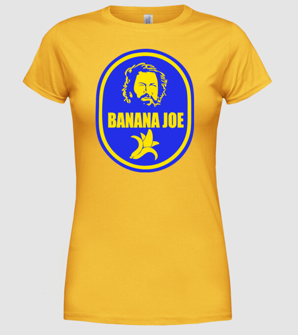 Banana Joe model galben pe tricou