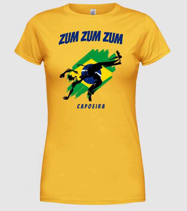 ZUM ZUM ZUM model galben pe tricou