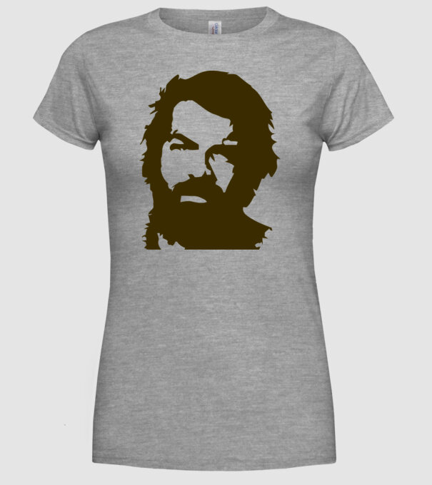 bud spencer model gri pe tricou