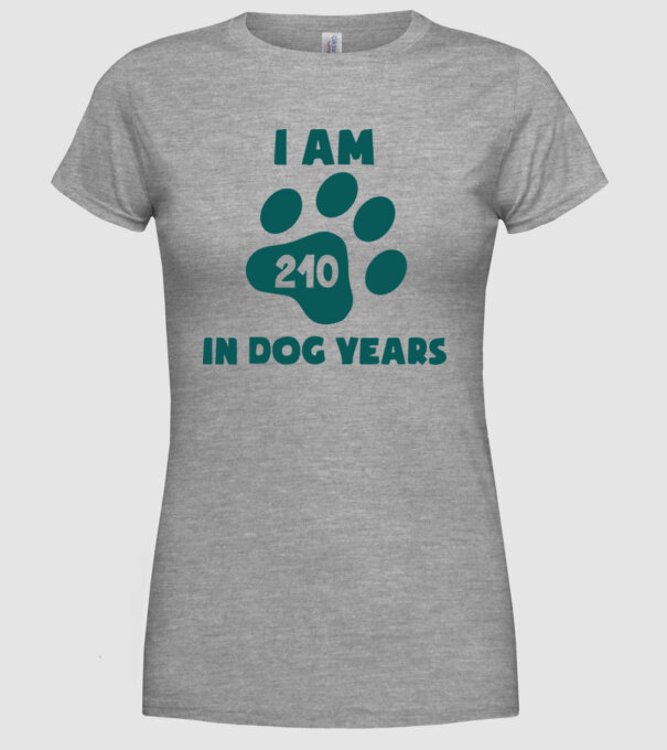 Dog Year - 210 model gri pe tricou