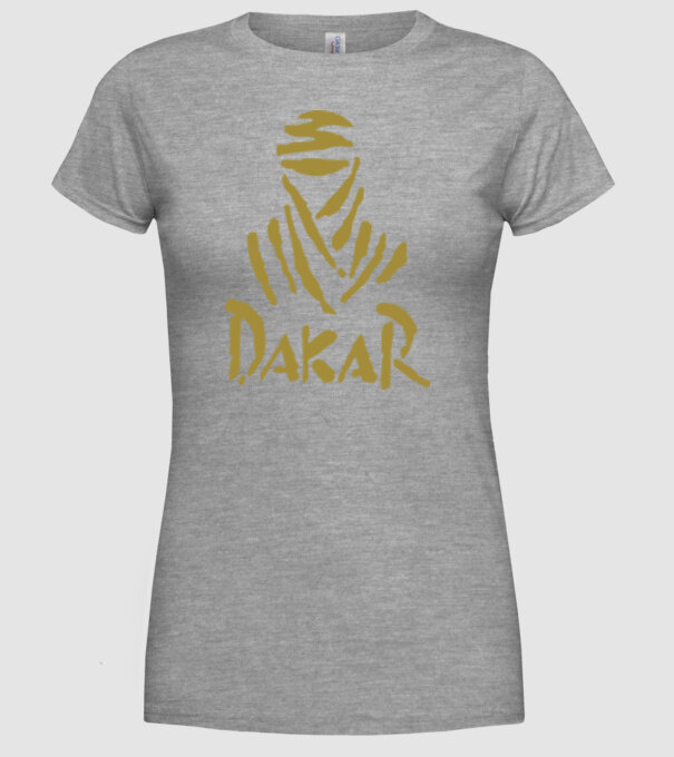 Dakar Rally model gri pe tricou