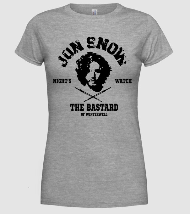 'Jon Snow Night''s Watch' model gri pe tricou