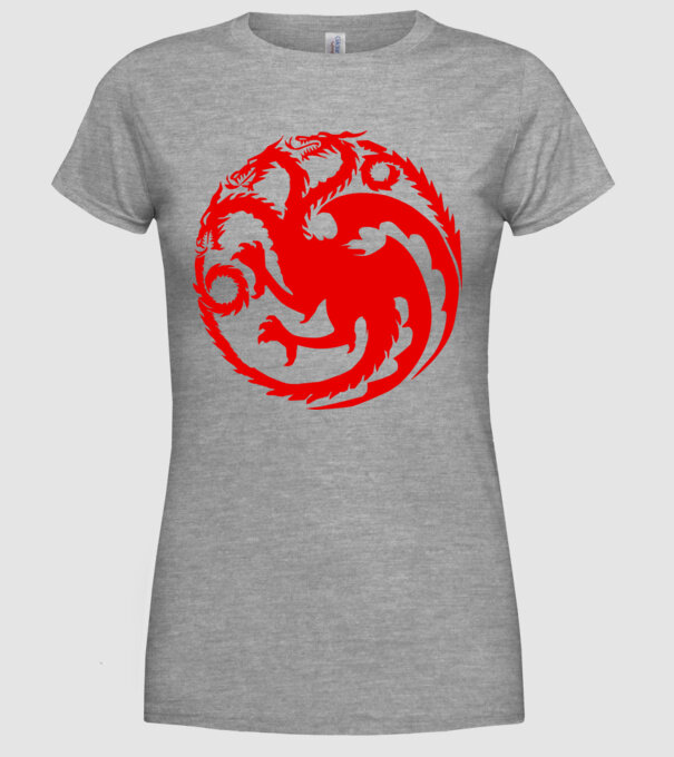 Targaryen model gri pe tricou