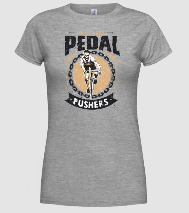 Pedal Pushers model gri pe tricou