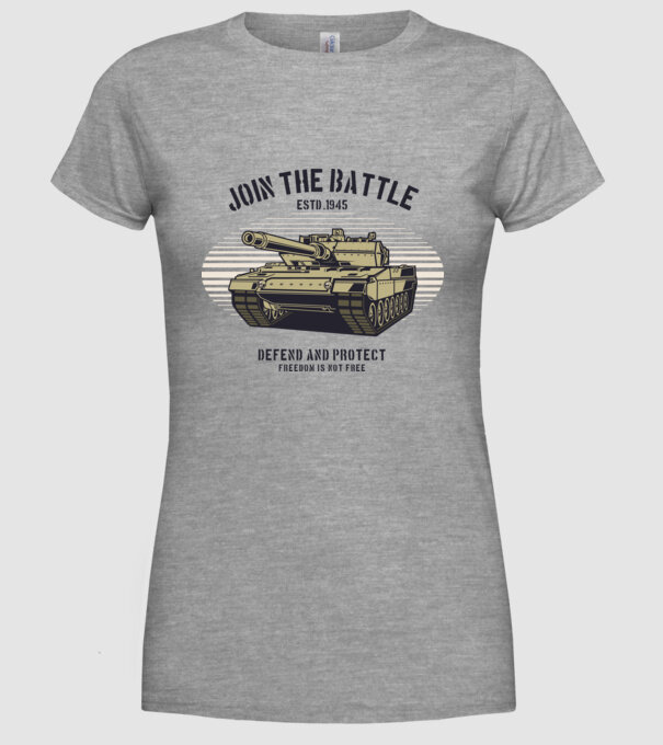 Tancuri model gri pe tricou