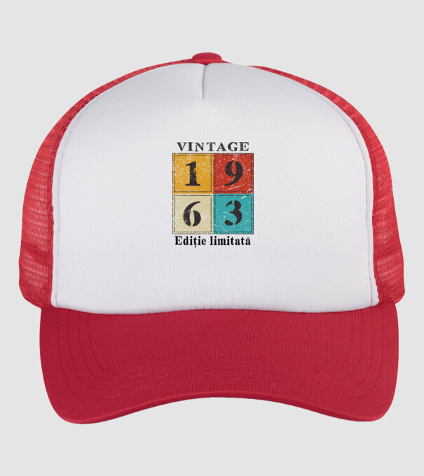 1963 - Ediție limitată model alb/roșu pe tricou