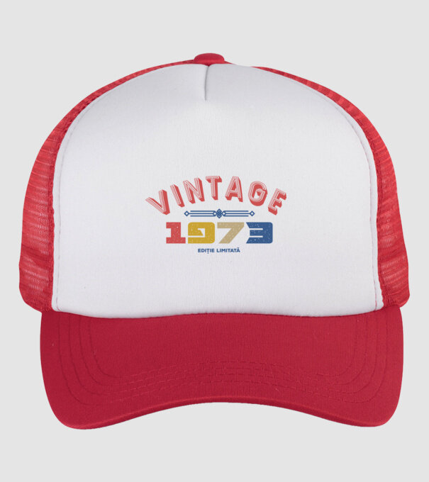 1973 Ediție limitată model alb/roșu pe tricou