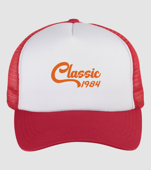1984 Classic model alb/roșu pe tricou