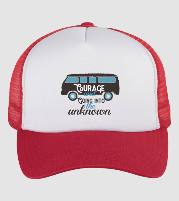 Autobuze model alb/roșu pe tricou
