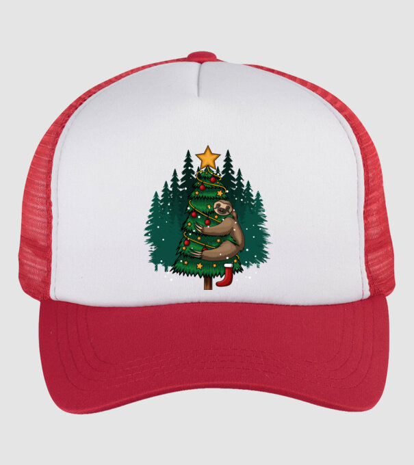 Christmas model alb/roșu pe tricou