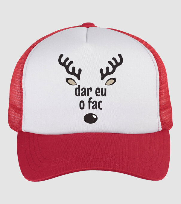 Dar eu o fac crăciun chiar căprioară Alb model alb/roșu pe tricou