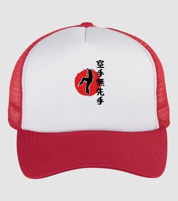 Larusso training japan model alb/roșu pe tricou