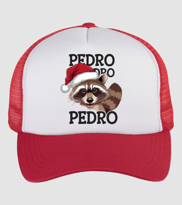 Pedro pedro xmas model alb/roșu pe tricou