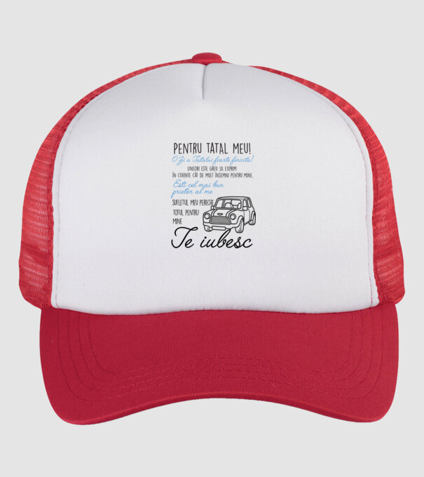 Pentru tatăl meu! O Zi a Tatălui foarte fericită! Uneori este greu să exprim în cuvinte cât de mult însemni pentru mine. Ești ce model alb/roșu pe tricou