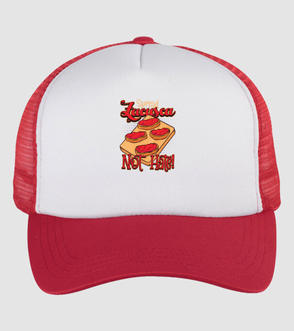 România Zacusca model alb/roșu pe tricou