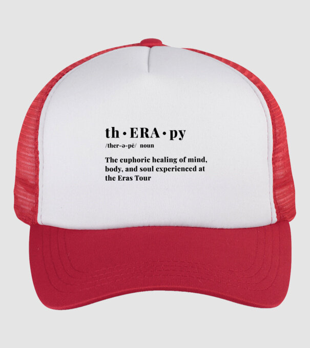 Taylor Swift eras definiton model alb/roșu pe tricou