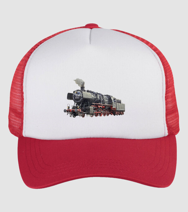 Trenuri model alb/roșu pe tricou