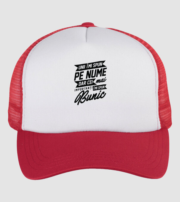 Unii îmi spun pe nume, dar cei mai importanți îmi spun bunic model alb/roșu pe tricou