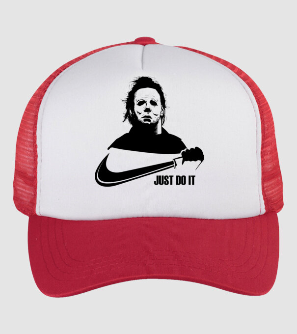 Serial killer model alb/roșu pe tricou