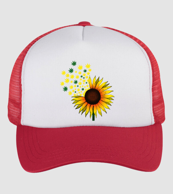 Sunflower Weed model alb/roșu pe tricou