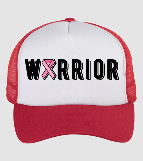 Warrior model alb/roșu pe tricou
