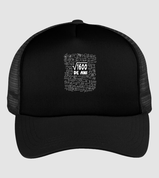 √1600 de ani model negru pe tricou