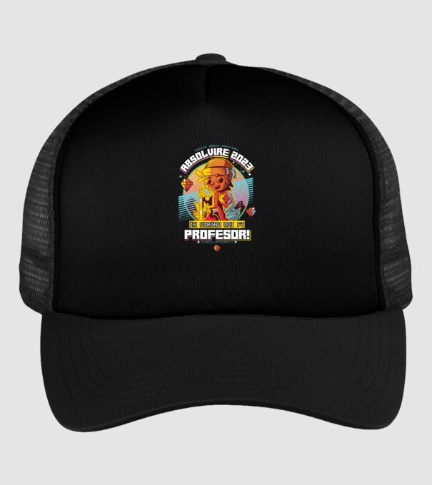 absolvire 2023 profesor model negru pe tricou