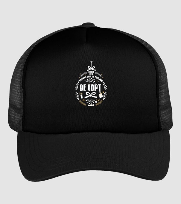 acesta este tricoul meu de Crăciun_de copt model negru pe tricou