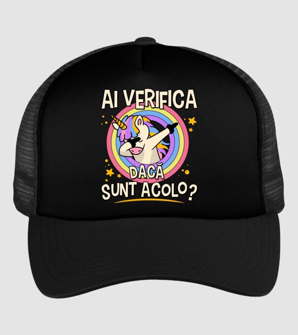 Ai verifica dacă sunt acolo? model negru pe tricou