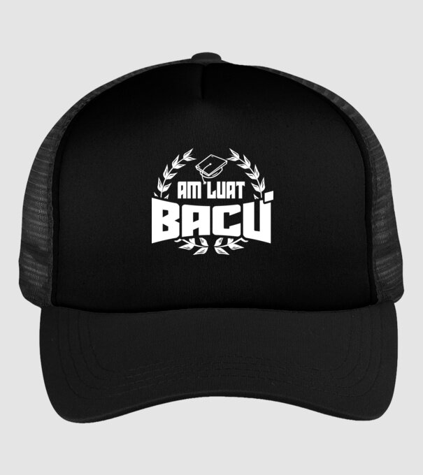 Am luat bacu model negru pe tricou