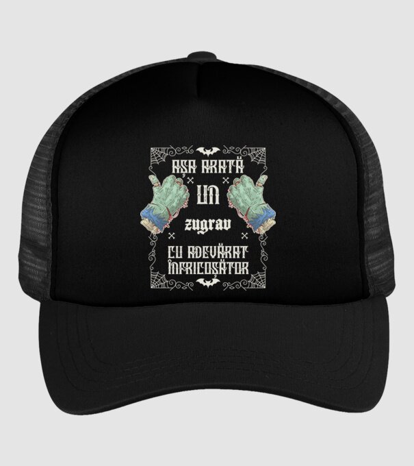 Așa arată un ZUGRAV cu adevărat înfricoșător model negru pe tricou