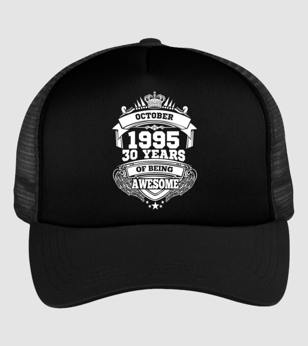 Awesome being of october 1995 model negru pe tricou