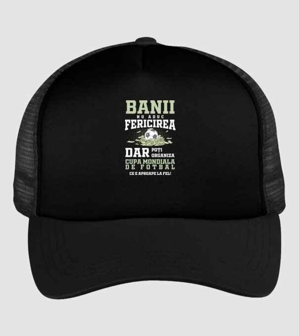 Banii nu aduc fericirea model negru pe tricou
