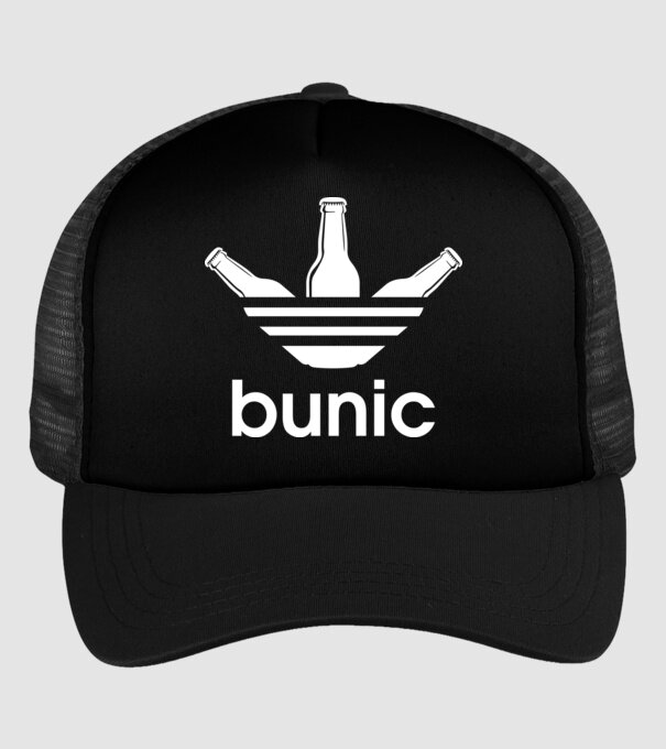 Bunicdidas model negru pe tricou