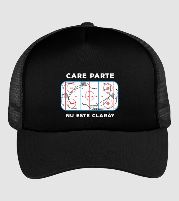 Care parte nu este clară? model negru pe tricou